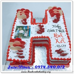 Mẫu Bánh Sinh Nhật Đẹp - A182